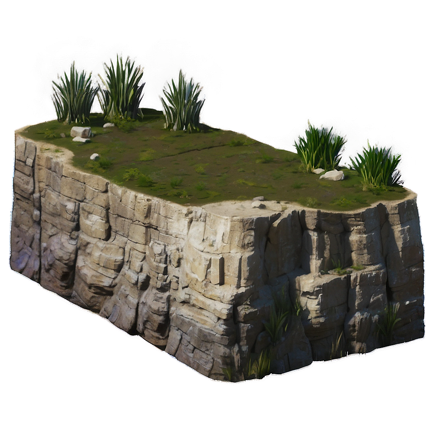 Mesa Cliff Edge Png 06252024 PNG image