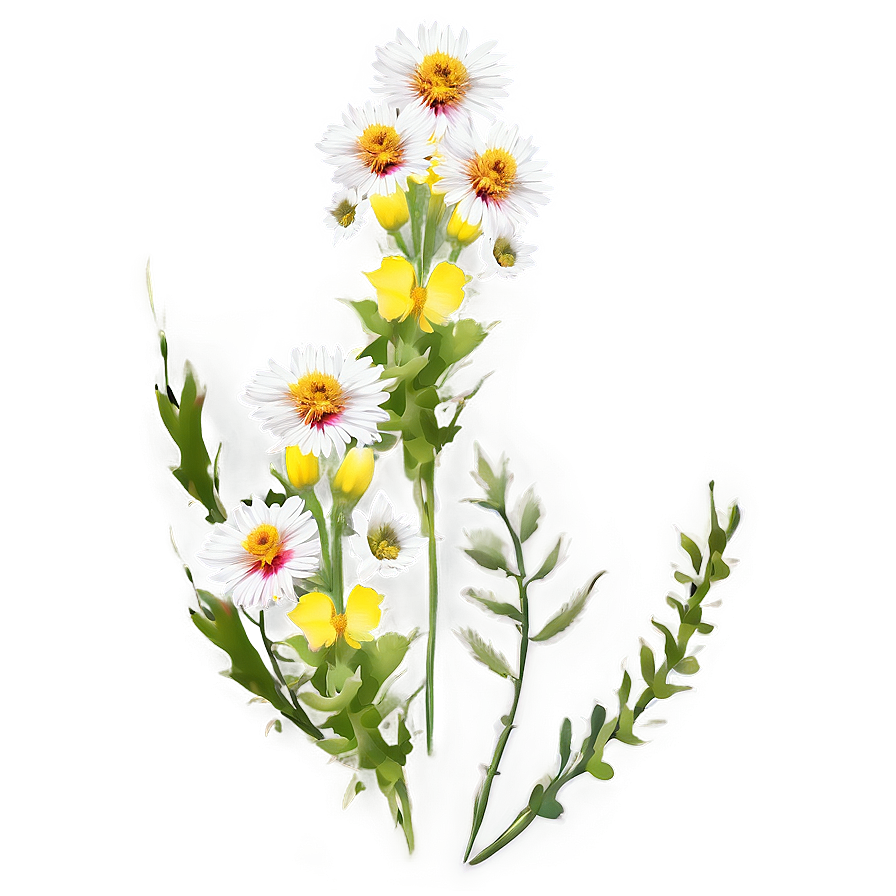 Mesa With Wildflowers Png 95 PNG image