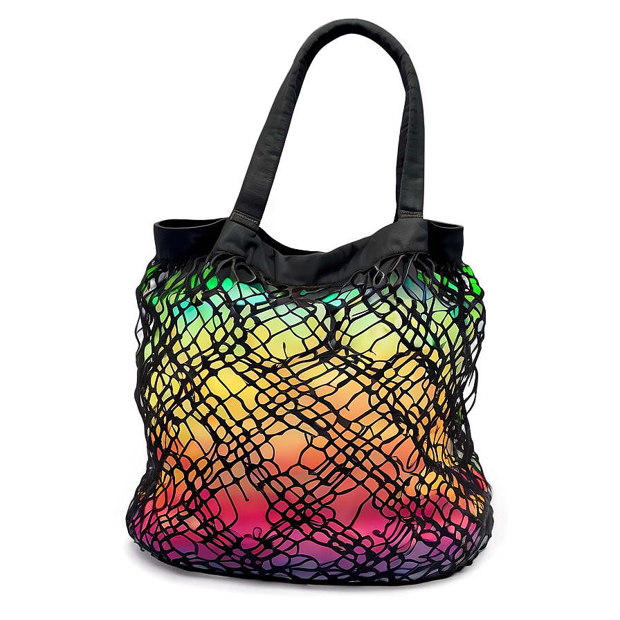 Mesh Beach Bag Png 9 PNG image