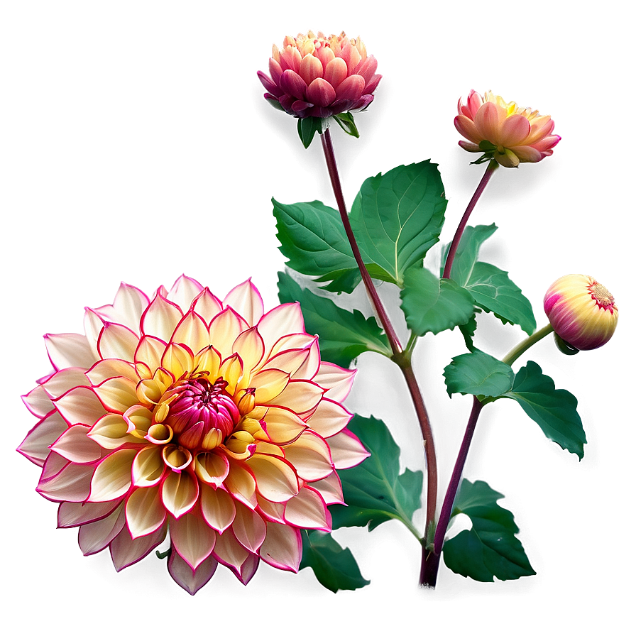 Mesmerizing Dahlia Png 69 PNG image