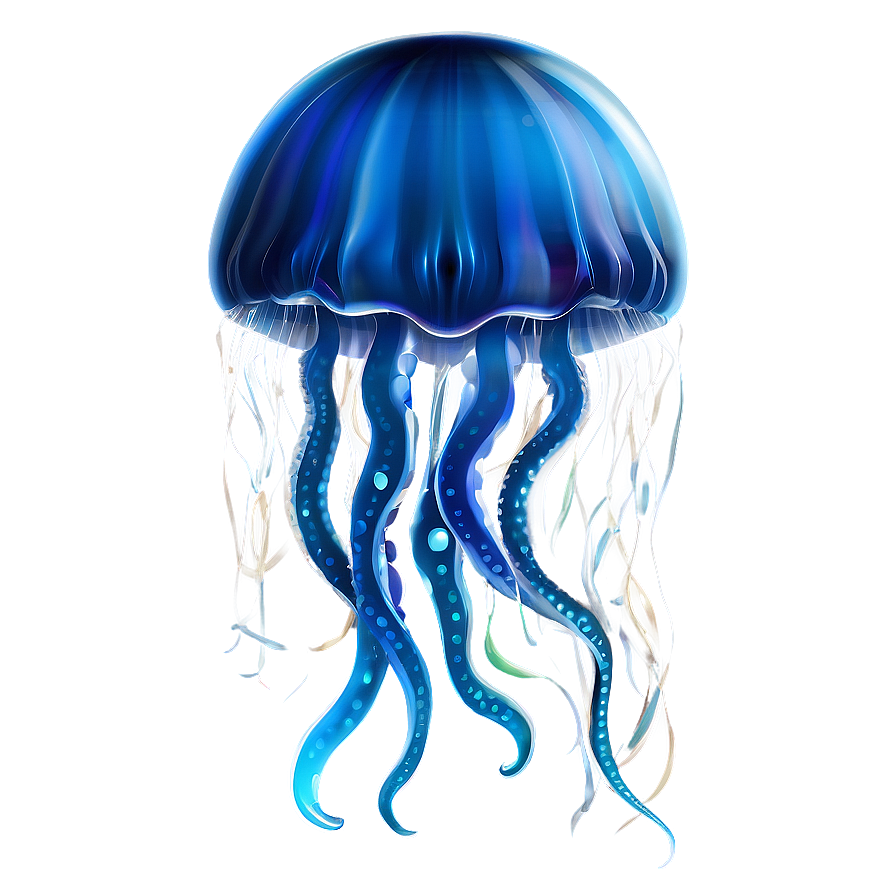 Mesmerizing Moon Jelly Art Png 06292024 PNG image