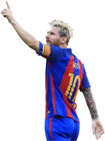 Messi Celebrating Victory F C Barcelona PNG image