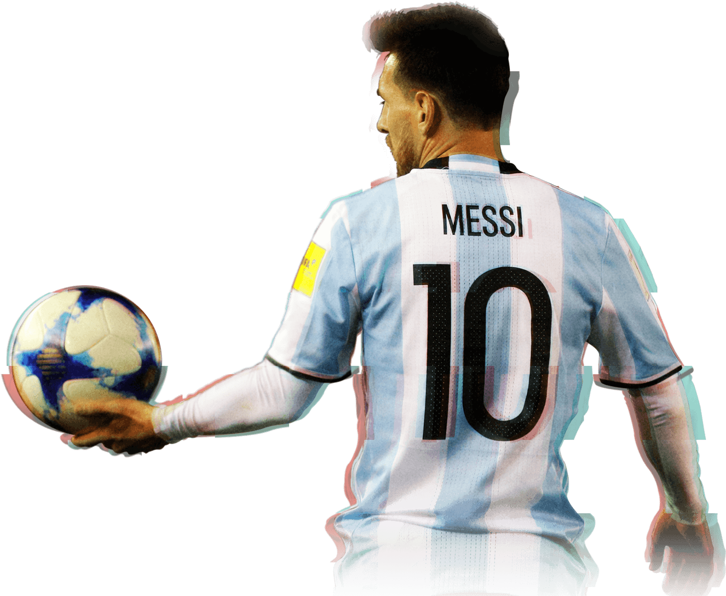 Messi Number10 Argentina Jersey PNG image