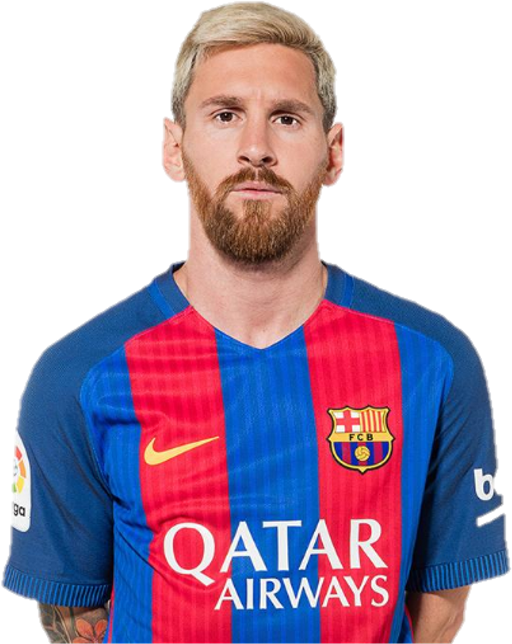 Messiin F C Barcelona Kit PNG image