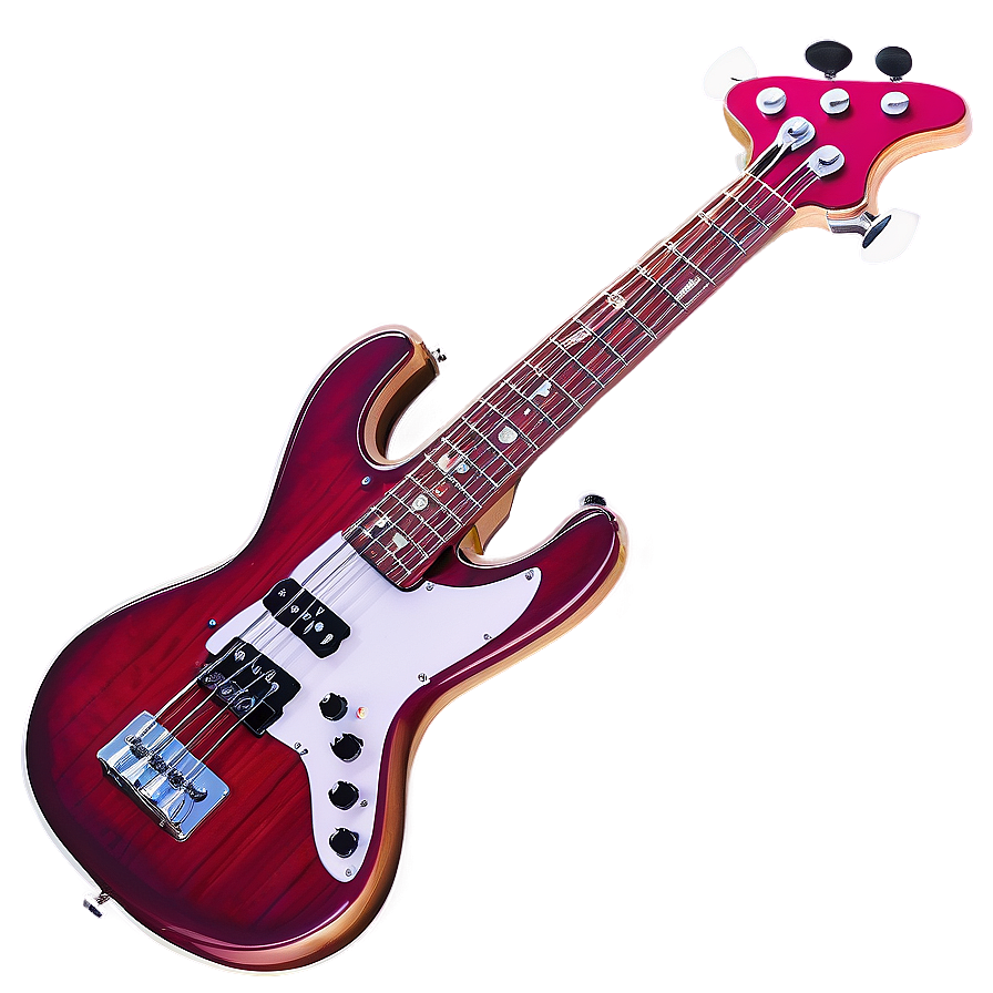 Metal Bass Guitar Png 06202024 PNG image