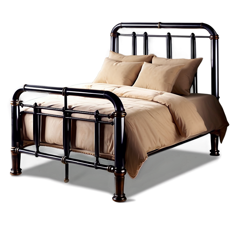 Metal Bed Frame Classic Png 23 PNG image