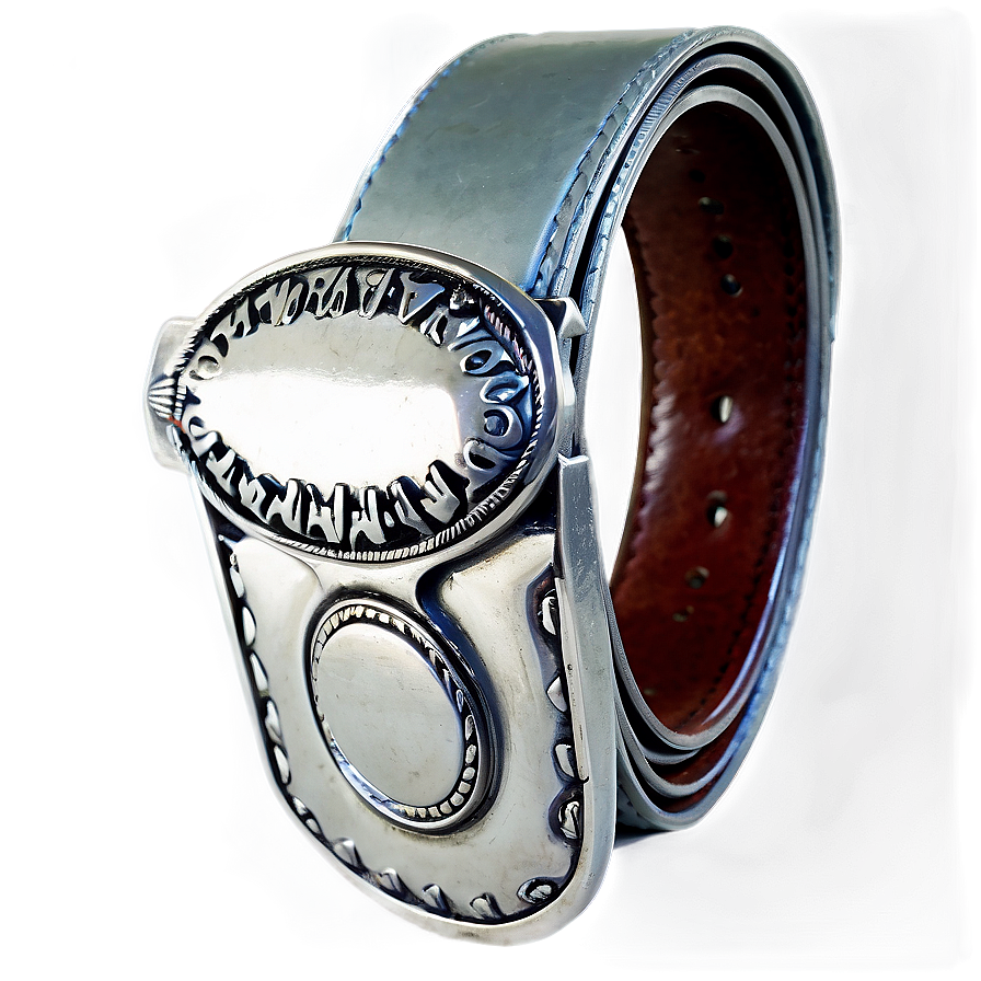 Metal Belt Buckle Png Bun PNG image