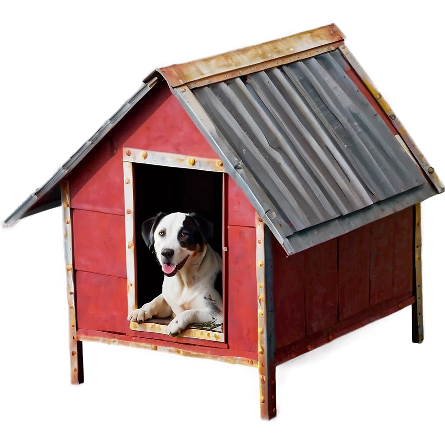 Metal Dog House Png Qio PNG image