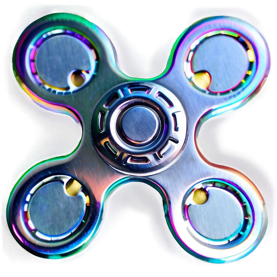 Metal Fidget Spinner Png 06202024 PNG image