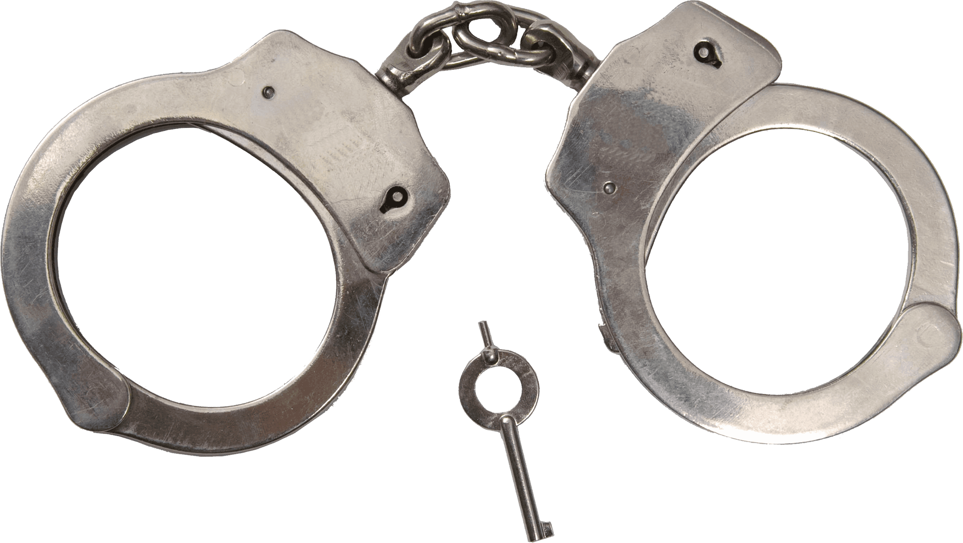 Metal Handcuffswith Key PNG image