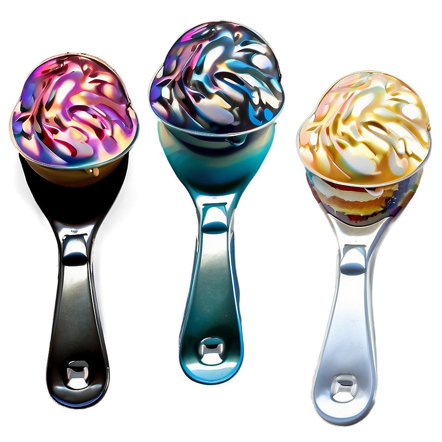 Metal Ice Cream Scoop Png 4 PNG image