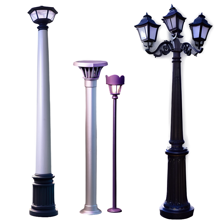 Metal Light Pole Png 06212024 PNG image