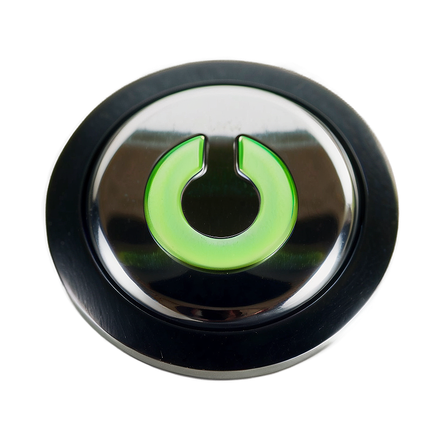 Metal Power Button Png 06212024 PNG image