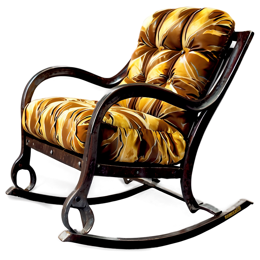 Metal Rocking Chair Png Cyk57 PNG image