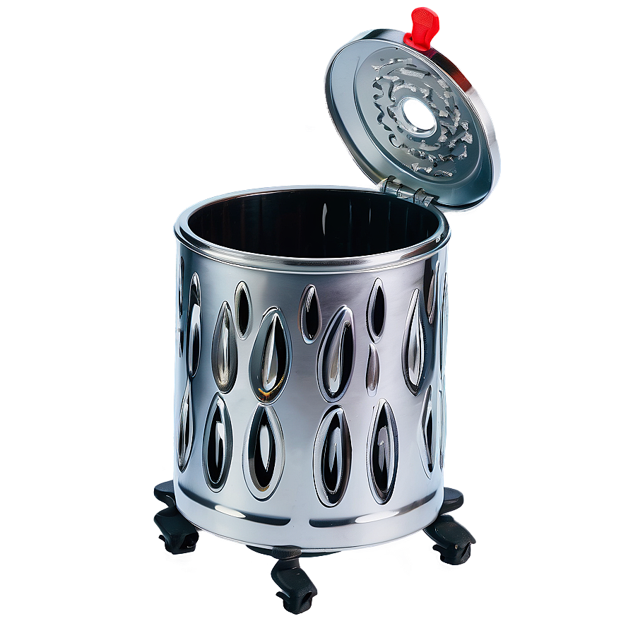 Metal Trash Can Png Dxh47 PNG image