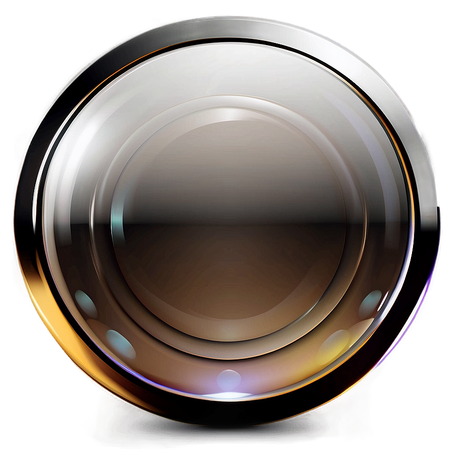 Metallic 3d Circle Illustration Png 06272024 PNG image