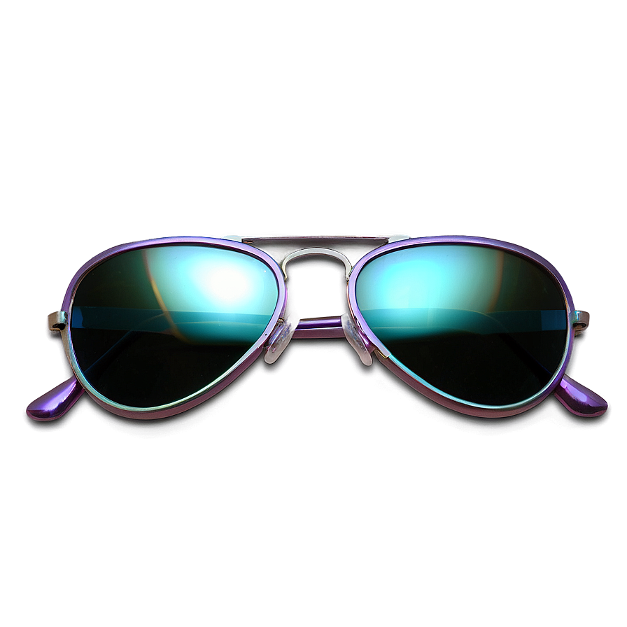 Metallic Aviators Frame Png 06212024 PNG image