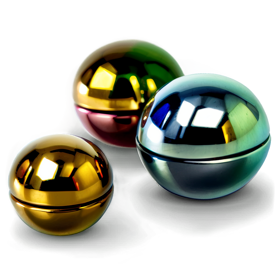 Metallic Bead Selection Png Geu PNG image