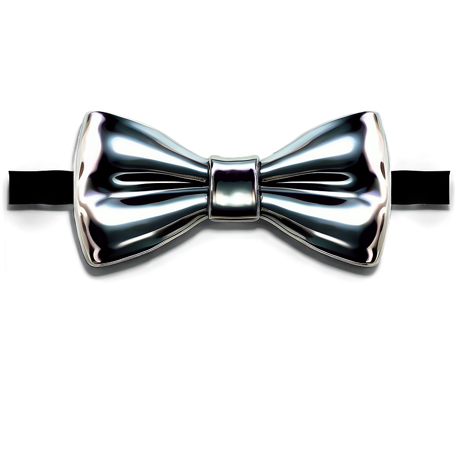 Metallic Bow Tie Shine Png Wfn PNG image