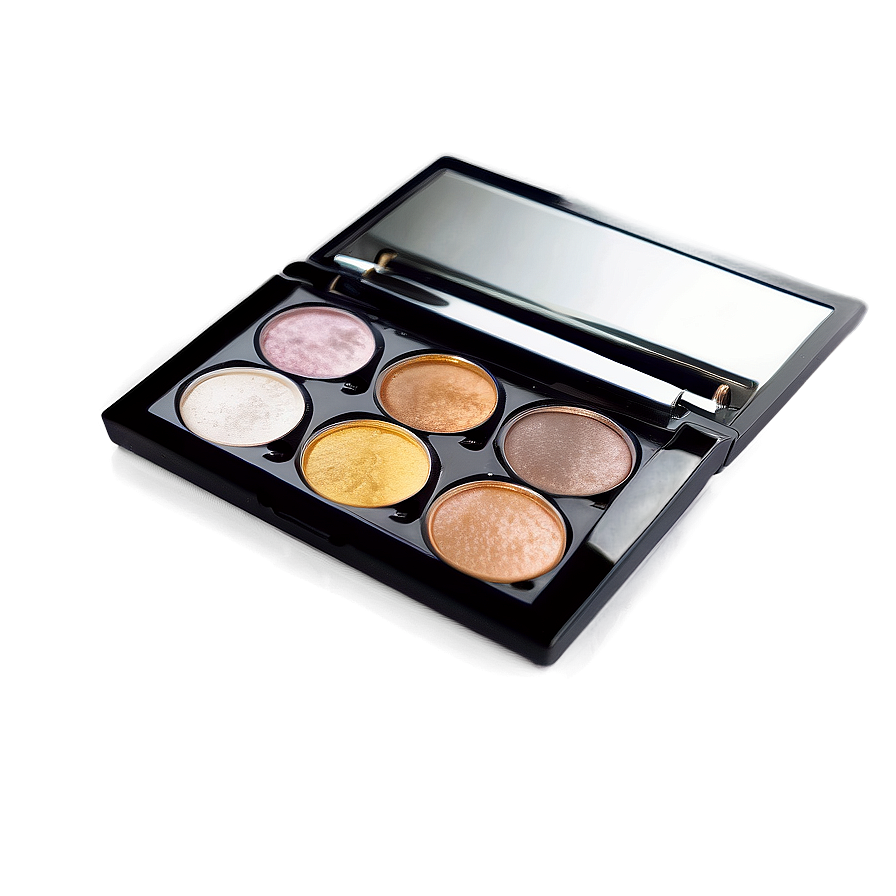 Metallic Eyeshadow Makeup Palette Png 05252024 PNG image