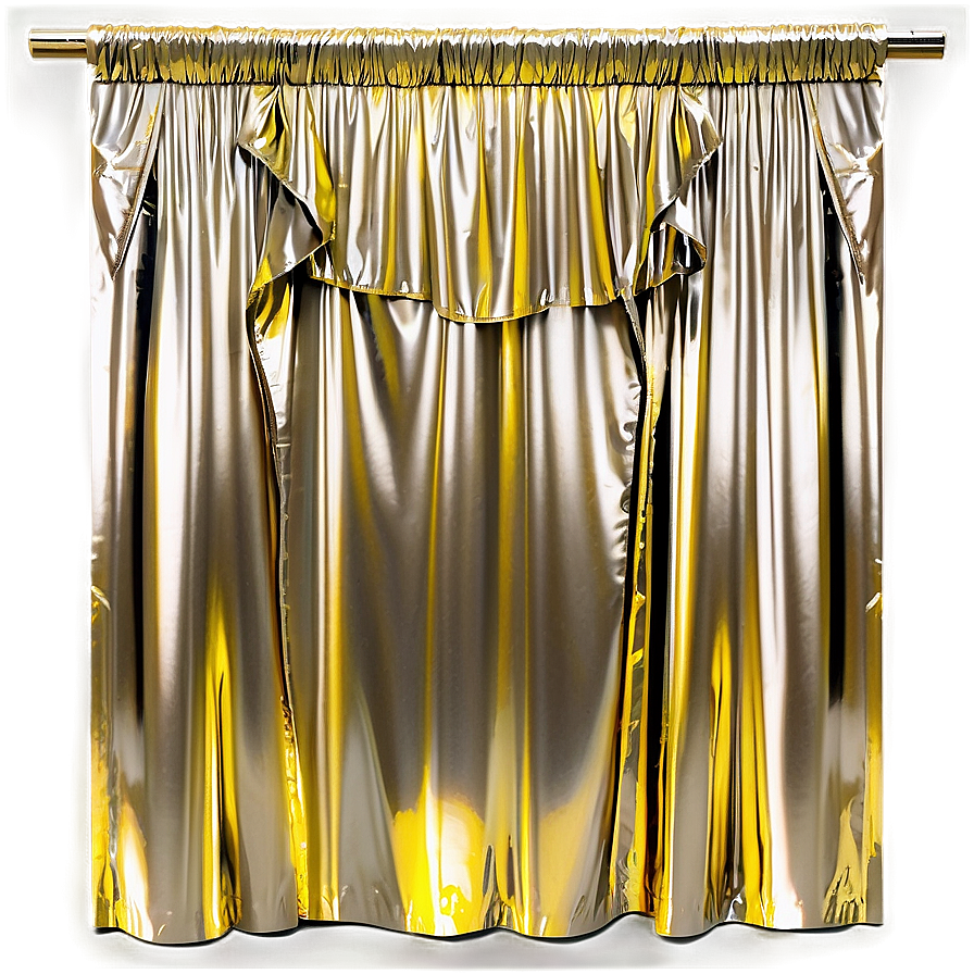 Metallic Foil Curtain Png Gbr11 PNG image