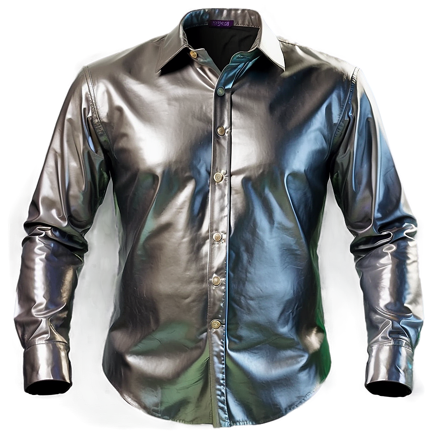 Metallic Grey Blank Shirt Png 67 PNG image