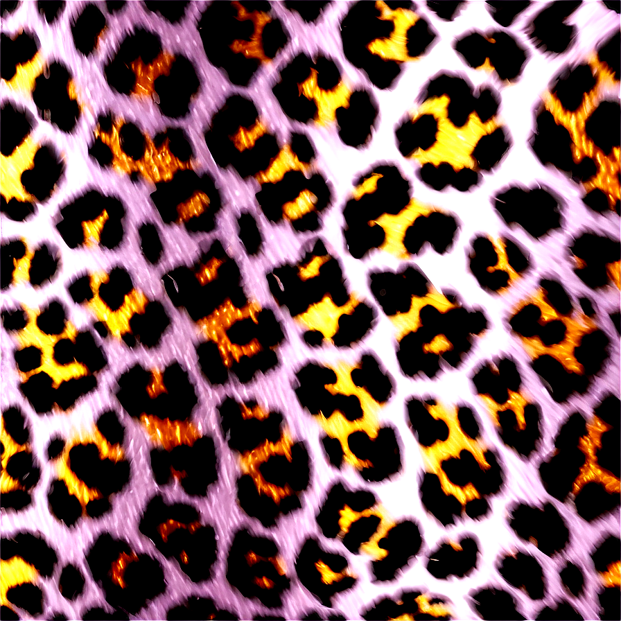 Metallic Leopard Print Png 68 PNG image