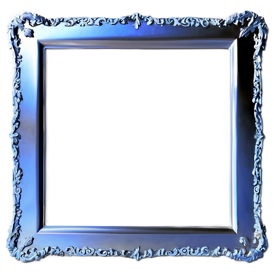 Metallic Photo Frame Png Nxs75 PNG image