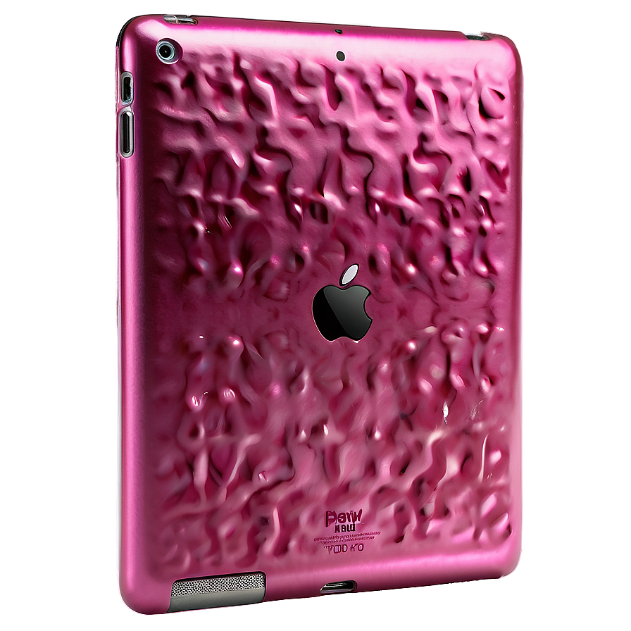 Metallic Pink Ipad Png 06252024 PNG image