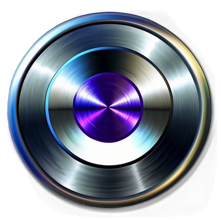 Metallic Record Record Button Png 52 PNG image