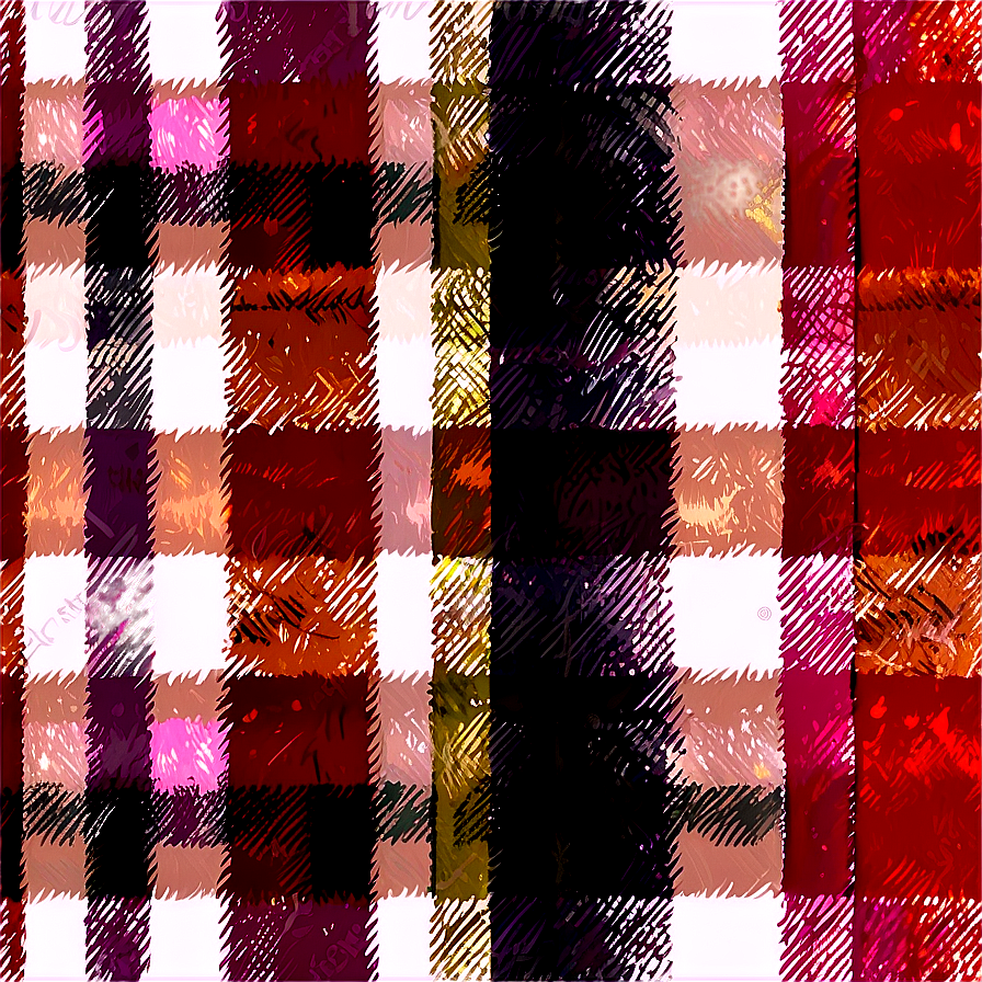 Metallic Shimmer Plaid Png Whq PNG image