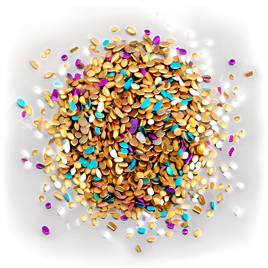 Metallic Sprinkles Png 11 PNG image