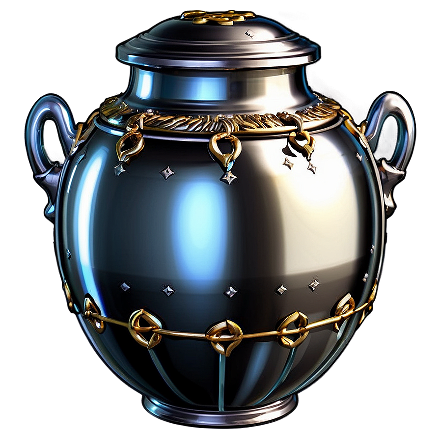 Metallic Urn Png 2 PNG image