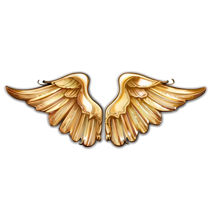 Metallic Wings Png 05032024 PNG image