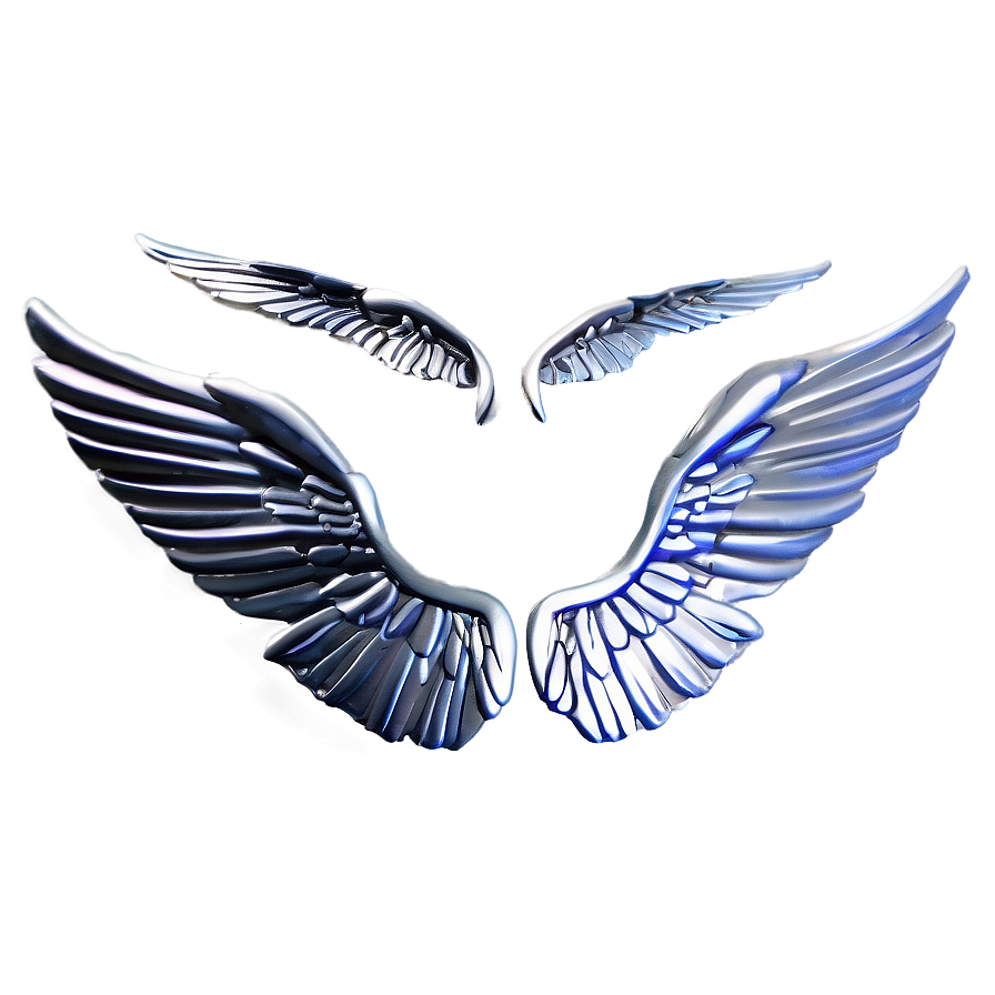 Metallic Wings Png 05032024 PNG image