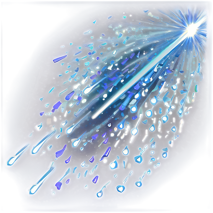 Meteor Shower Effect Png 06122024 PNG image