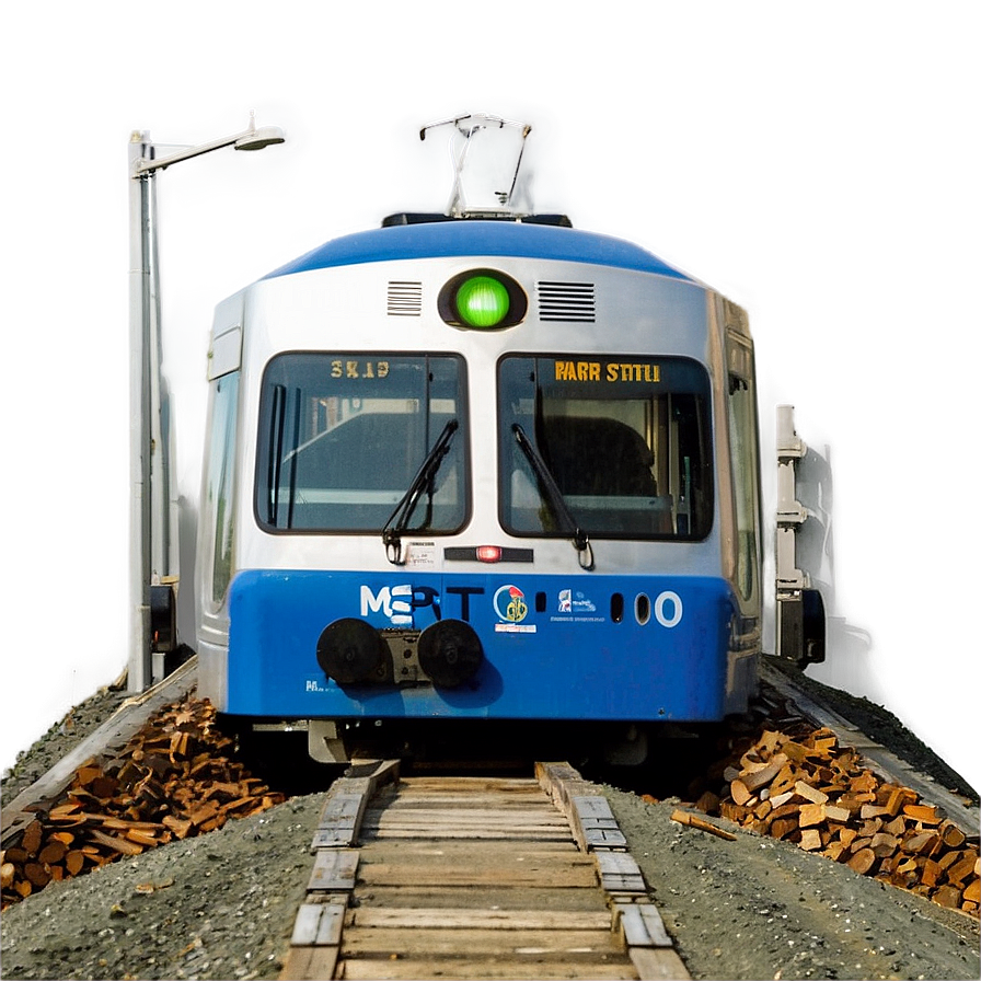 Metro Rail Crossing Png 06252024 PNG image