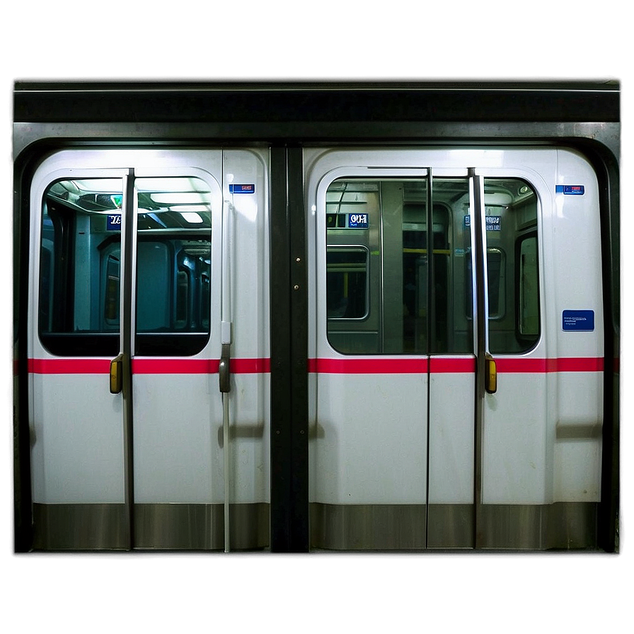 Metro Train Doors Png 06252024 PNG image