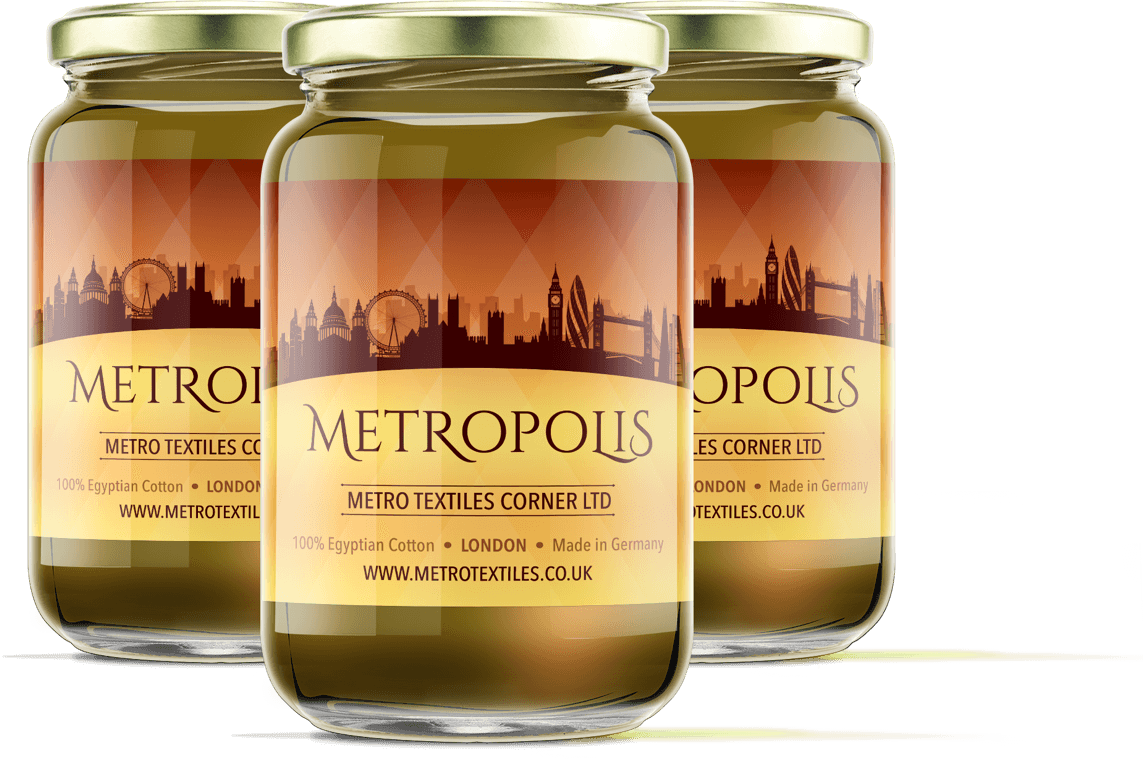 Metropolis Textile Jars PNG image
