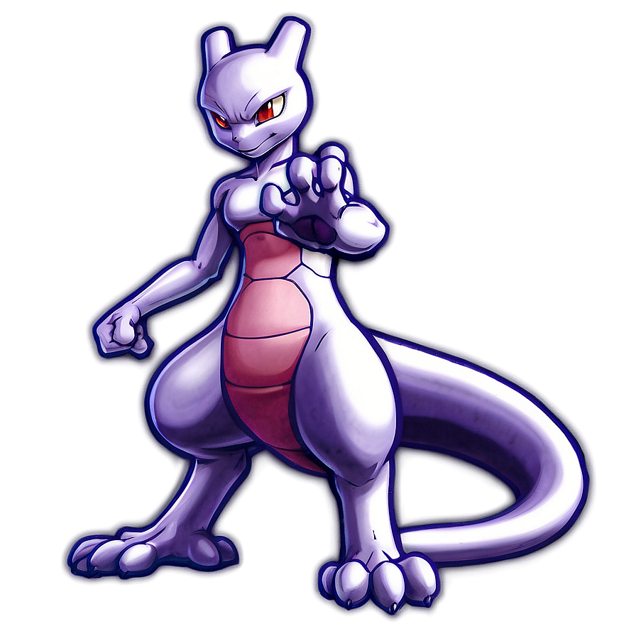 Mewtwo Movie Poster Png 05212024 PNG image