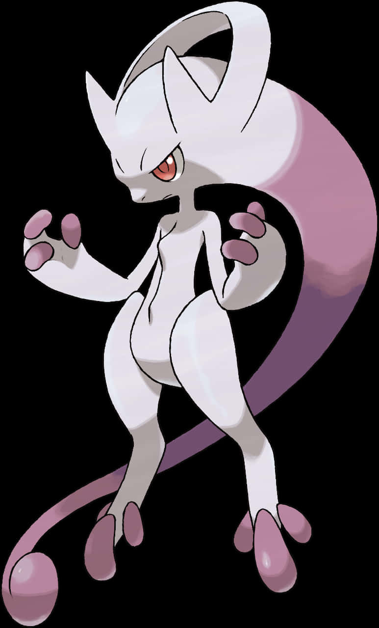 Mewtwo Pokemon Character PNG image