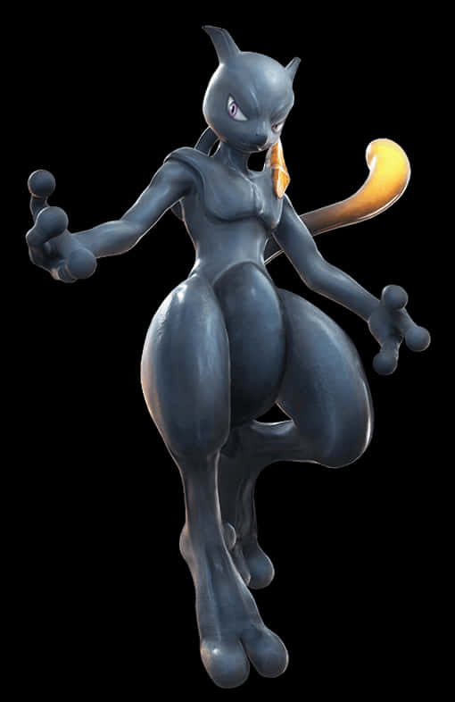 Mewtwo Pokemon Character PNG image