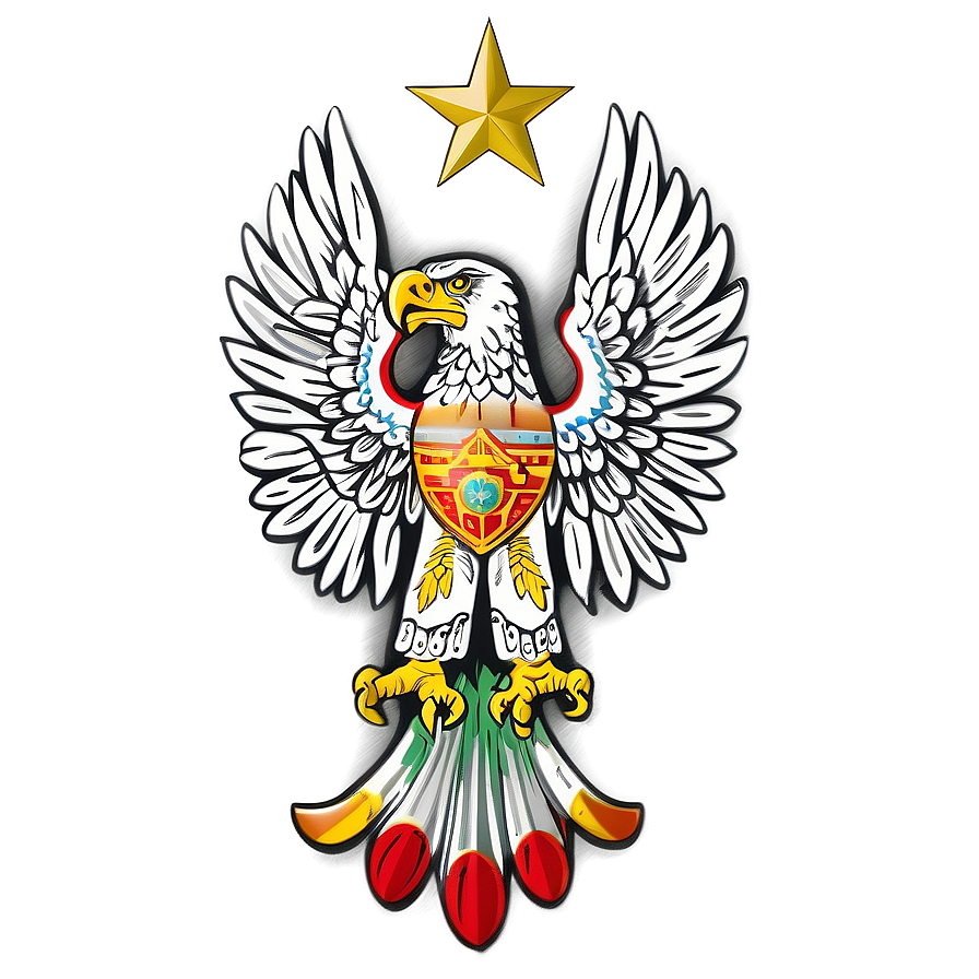 Mexican Eagle Historical Emblem Png 06132024 PNG image