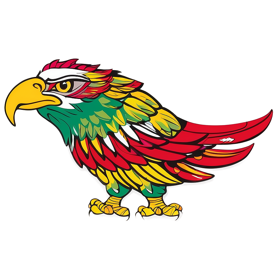 Mexican Eagle Line Art Png 87 PNG image