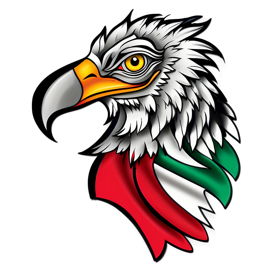 Mexican Eagle Tattoo Design Png Syj49 PNG image