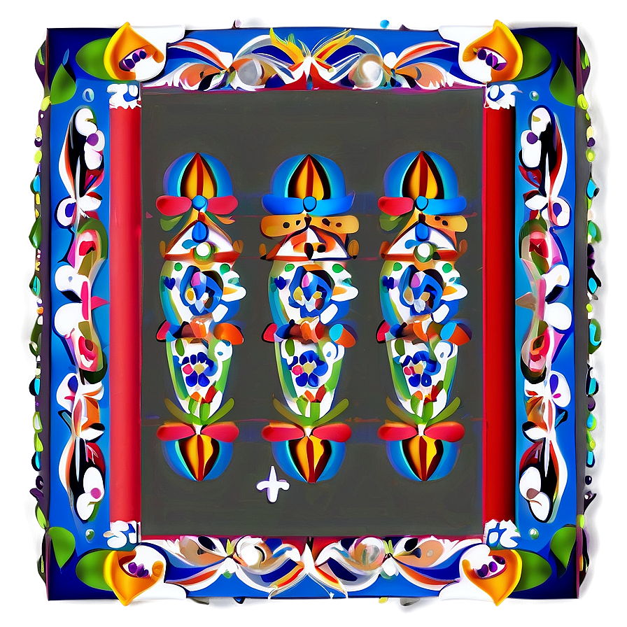Mexican Folk Art Patterns Png 05212024 PNG image