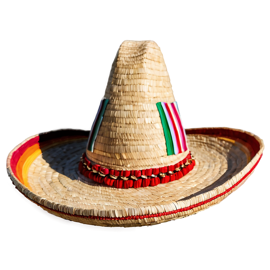 Mexican Hat With Tassels Png 06122024 PNG image