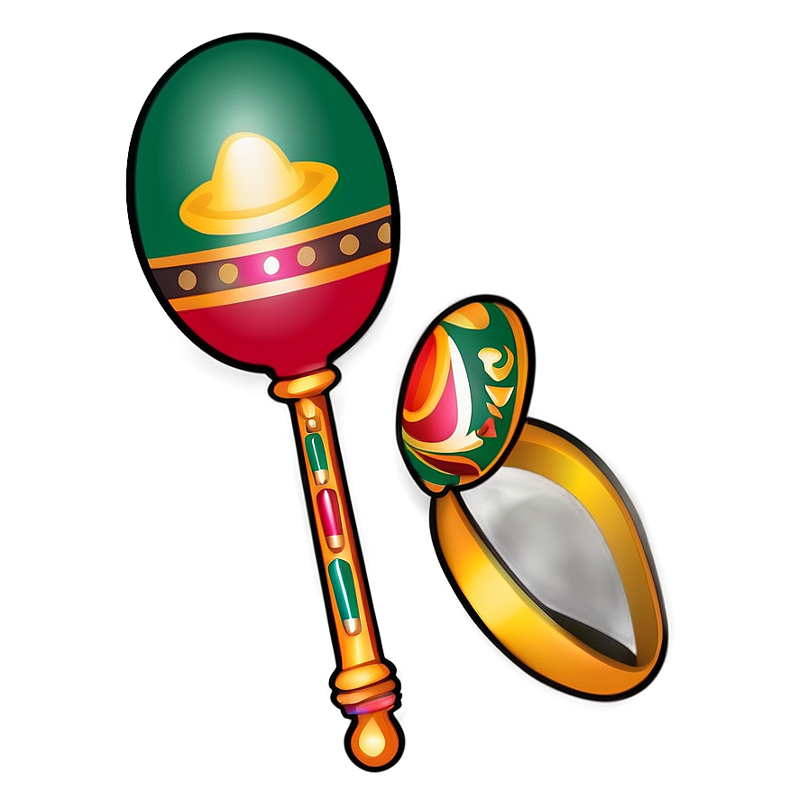 Mexican Maraca Icon Png Swg PNG image