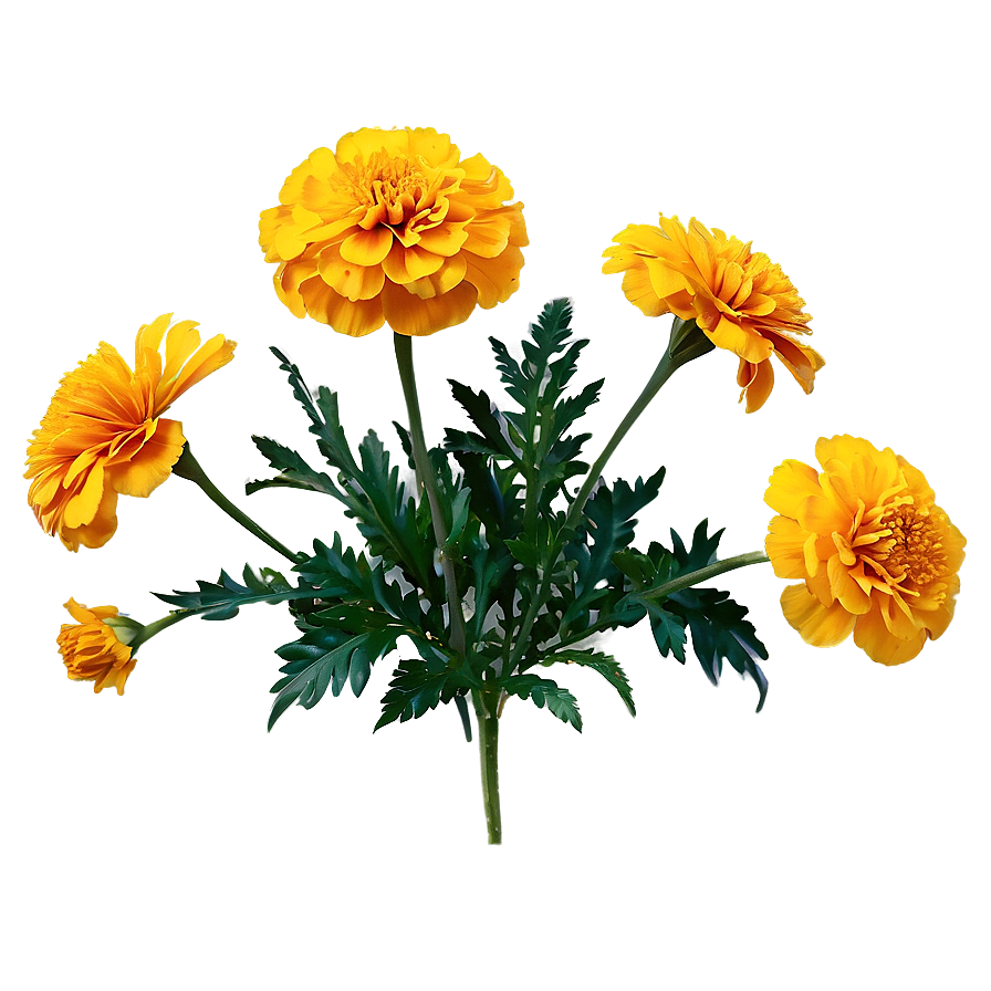 Mexican Marigold Flowers Png 34 PNG image