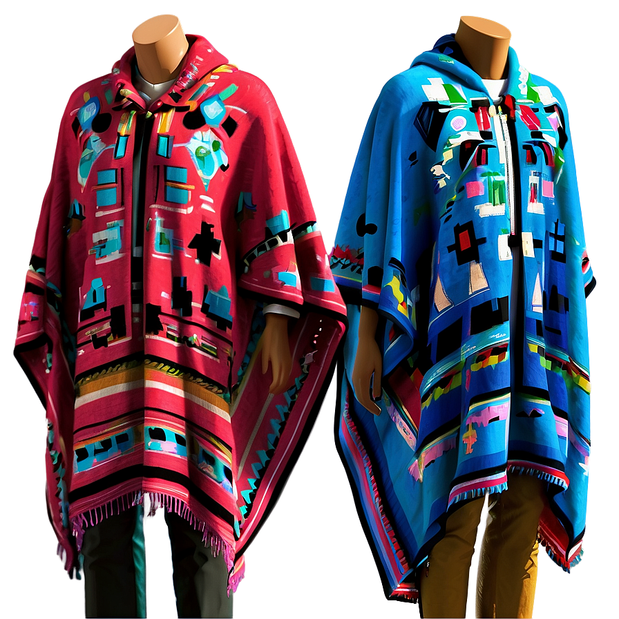 Mexican Poncho As Art Png 9 PNG image